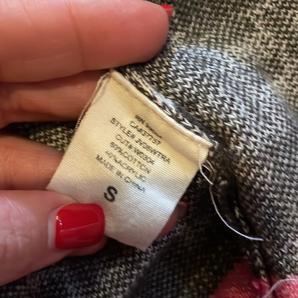 Billabong Aztec Boho Open Cardigan sz S - Picture 3 of 6